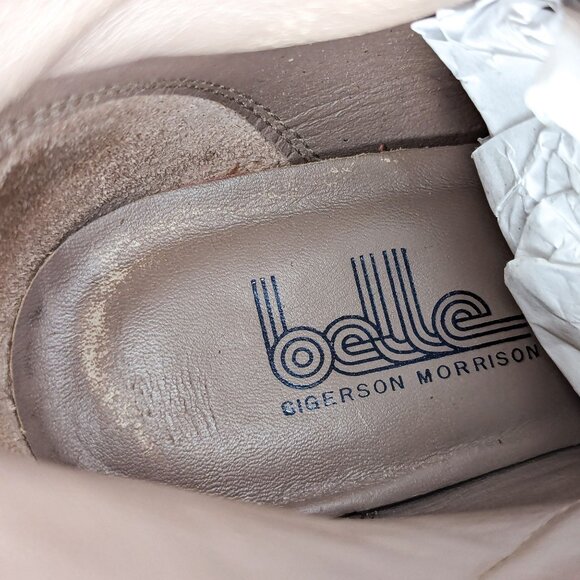 Sigerson Morrison Women Brown Suede Zip Heel Round Knee Boots sz 6.5 - Picture 6 of 8